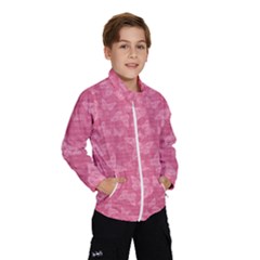 Blush Pink Butterflies Batik Kids  Windbreaker