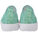 Biscay Green Monarch Butterflies Kids  Slip On Sneakers View4