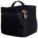 Black Gradient Ombre Color Make Up Travel Bag (Big) View2