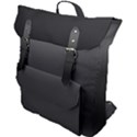 Black Gradient Ombre Color Buckle Up Backpack View1