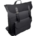 Black Gradient Ombre Color Buckle Up Backpack View2