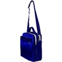 Cobalt Blue Gradient Ombre Color Crossbody Day Bag View1