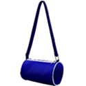 Cobalt Blue Gradient Ombre Color Mini Cylinder Bag View1