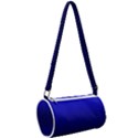 Cobalt Blue Gradient Ombre Color Mini Cylinder Bag View2