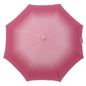 Blush Pink Color Gradient Ombre Straight Umbrellas View1