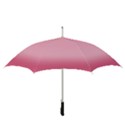 Blush Pink Color Gradient Ombre Straight Umbrellas View3