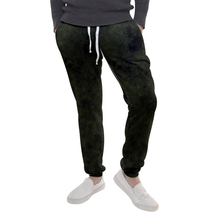 Army Green Color Grunge Men s Jogger Sweatpants