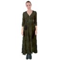 Army Green Color Grunge Button Up Maxi Dress View1