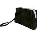 Army Green Color Grunge Wristlet Pouch Bag (Small) View1