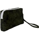 Army Green Color Grunge Wristlet Pouch Bag (Small) View2