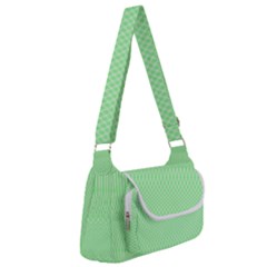 Mint Green White Stripes Multipack Bag by SpinnyChairDesigns