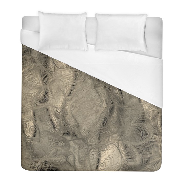 Abstract Tan Beige Texture Duvet Cover (Full/ Double Size)