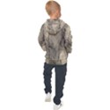 Abstract Tan Beige Texture Kids  Hooded Pullover View2