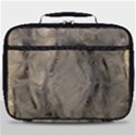 Abstract Tan Beige Texture Full Print Lunch Bag View1