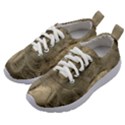 Abstract Tan Beige Texture Kids Athletic Shoes View2