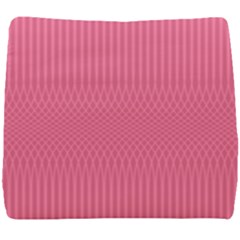 Blush Pink Color Stripes Seat Cushion by SpinnyChairDesigns