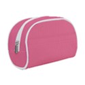 Blush Pink Color Stripes Makeup Case (Small) View1