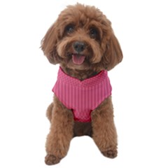 Blush Pink Color Stripes Dog Sweater by SpinnyChairDesigns