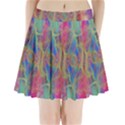 Boho Tie Dye Rainbow Pleated Mini Skirt View1