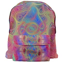 Boho Tie Dye Rainbow Giant Full Print Backpack by SpinnyChairDesigns