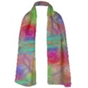 Boho Tie Dye Rainbow Long Sheer Chiffon Scarf  View1