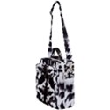 Rorschach Ink Blot Pattern Crossbody Day Bag View1