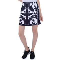 Rorschach Ink Blot Pattern Tennis Skirt