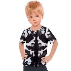 Rorschach Ink Blot Pattern Kids  Sports Tee