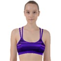 Electric Neon Indigo Black Ombre  Line Them Up Sports Bra View1