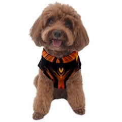 Fire And Flames Pattern Dog Sweater