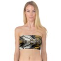 Boho Black Gold Color Bandeau Top View1