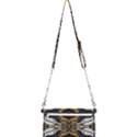 Boho Black Gold Color Mini Crossbody Handbag View2