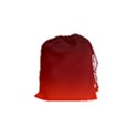 Scarlet Red Ombre Gradient Drawstring Pouch (Small) View1