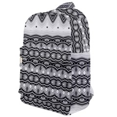 Boho Black And White  Classic Backpack by SpinnyChairDesigns