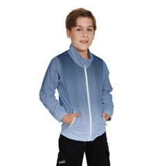 Faded Denim Blue Ombre Gradient Kids  Windbreaker