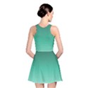 Biscay Green Gradient Ombre Reversible Skater Dress View2