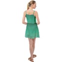 Biscay Green Gradient Ombre Summer Time Chiffon Dress View2