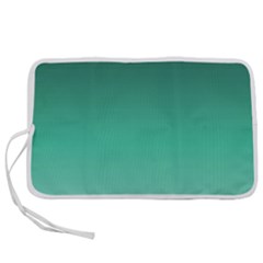 Biscay Green Gradient Ombre Pen Storage Case (m)