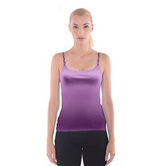 Purple Gradient Ombre Spaghetti Strap Top by SpinnyChairDesigns