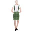 Boho Fern Green Pattern Braces Suspender Skirt View2