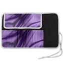 Purple Abstract Art Pen Storage Case (L) View2