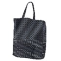 Black Abstract Pattern Giant Grocery Tote View1