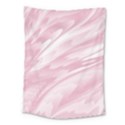 Pastel Pink Feathered Pattern Medium Tapestry View1