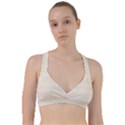 Boho Lemon Chiffon Pattern Sweetheart Sports Bra View1