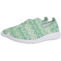 Boho Biscay Green Pattern Men s Slip On Sneakers View2