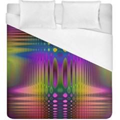 Abstract Psychedelic Pattern Duvet Cover (king Size) by SpinnyChairDesigns