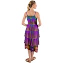 Abstract Psychedelic Pattern Layered Bottom Dress View2