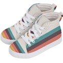 Classic Retro Stripes Kids  Hi-Top Skate Sneakers View2