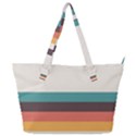 Classic Retro Stripes Full Print Shoulder Bag View1