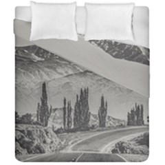 Deserted Landscape Highway, San Juan Province, Argentina Duvet Cover Double Side (california King Size) by dflcprintsclothing